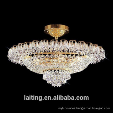 Eygpt crystal hanging ceiling chandelier lamp vintage flunh mounted lights 51137